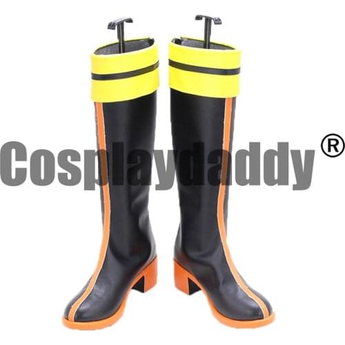My Hero Academia Boku no Hero Academia Shoto Todoroki Anime Cosplay Black Shoes Boots X002