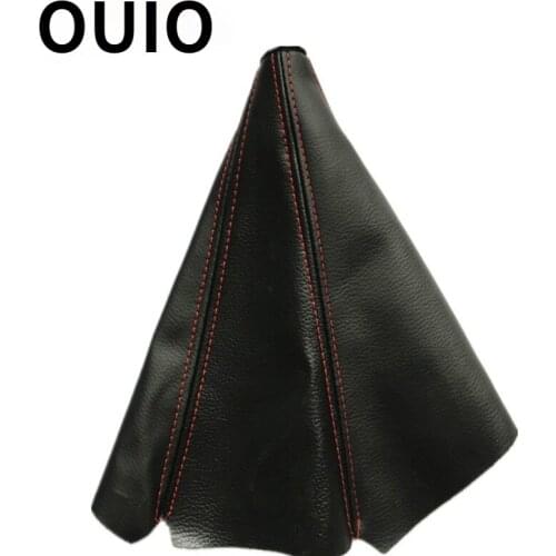 OUIO 1pcs Car Gear Lever dust-proof cover For volkswagen polo VW Passat B5 B6 Golf 4 5 6 Touran Bora Tiguan Jetta MK6 Touareg