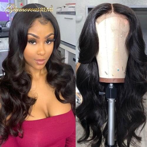 Body Wave Human Hair Wig Brazilian Hair 13x4 Body Wave Lace Front Wigs For Black Women Preplucked Long Lace Wig With Baby Hair