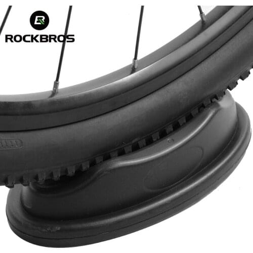 ROCKBROS Bike Wheel Stand Pad Bicycle Stop Support MTB Trainer Stander Road Bicycle Wheel Station Parts Cycling Accessories