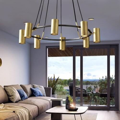 Simple luxury living room chandelier creative art lamps personalized bedroom dining room lights