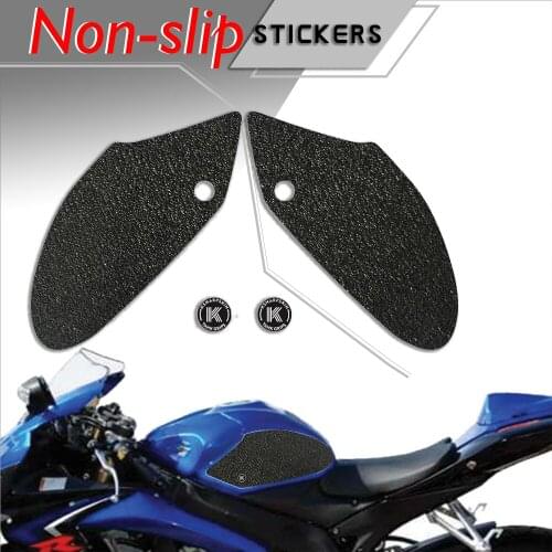Motorcycle tank grip fuel tank traction pad side knee grip friction protector sticker for SUZUKI 06-07 GSX-R600