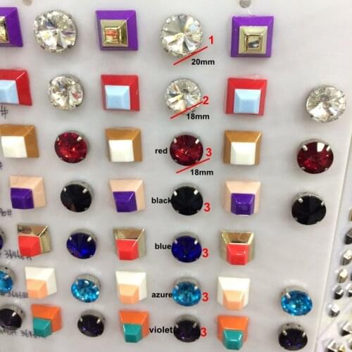 100pcs Messenger Bag Shoulder bag Hardware Accessories Pin buckle Decorative rivet