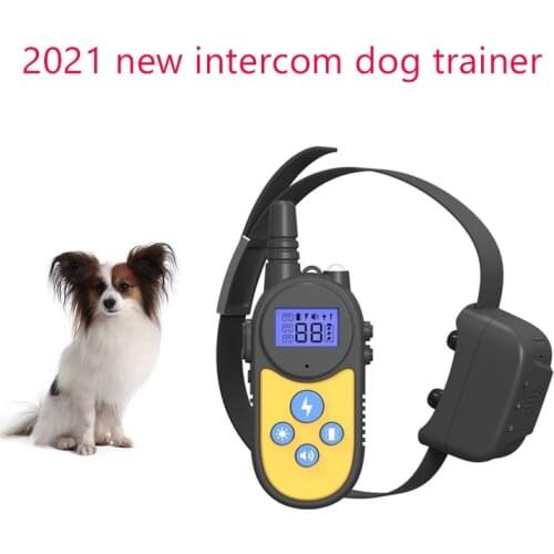 Walkie-Talkie Dog Training Device Agility Equipment Anti Bark Shock Electronic Collar Ultrasonic Dog Repeller