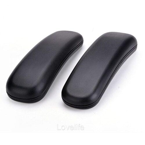 Office Chair Parts Arm Pad Armrest Replacement 9.75" x 3" (Black)
