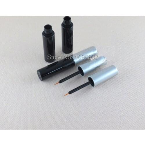 8ML Black Eyeliner Liquid Packing Bottle Empty Eyeliner Pen Eye Liner Packaging Tube, Cosmetics Packing Container, 50pcs/Lot