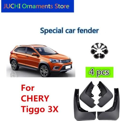 Car Fender Mudguard Splash Flaps Mud Guard Mudflap Accessories for Chery Tiggo 3X