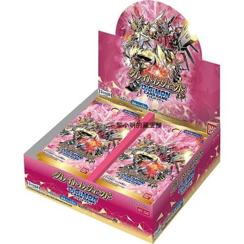 Bandai Genuine Digimon Card Game Japanese Edition DTCG BT-04 Game Cards Collection Birthday Gifts