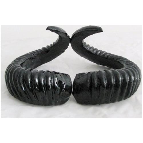 Free shipping costume horns plastic sheep horn antler