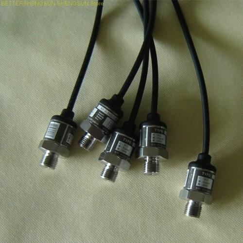 Stainless steel plastic shell lead type pressure sensor third line 0.4MPa pressure transmitter 4Bar