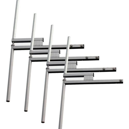 FMUSER FU-DV2 4-Bay High Gain Low SWR Dipole FM Antenna Cover Long Range for 5000W Radio Station