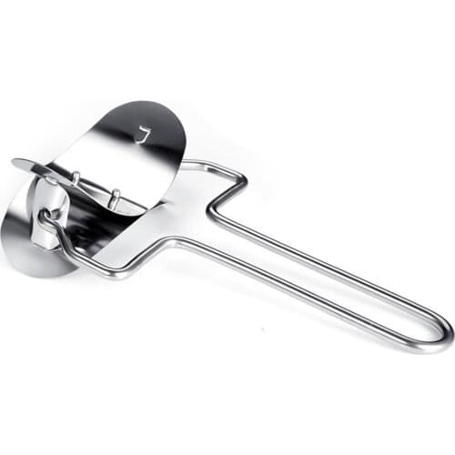 304 Stainless Steel Dumpling Maker Pastry Cutter Round Roller Dough Cutter Kitchen Gadgets Dumpling Peeler Kitchen Tools