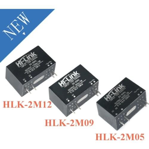 AC-DC Mini Isolation Switch Power Supply Module 220V to 12V/5V/9V/3.3V HLK-2M05 HLK-2M09 HLK-2M12 For Smart Home Switch HLK 2M