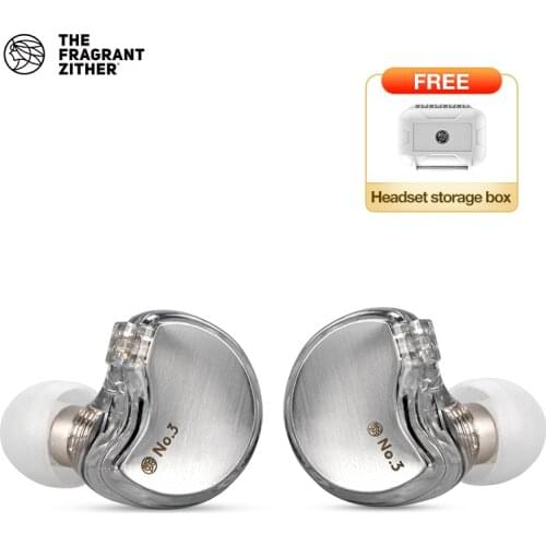 TFZ No.3 In-Ear Earphones,2DD+VGP Award-winning Unit HiFi Bass Noise Cancelling Earbuds