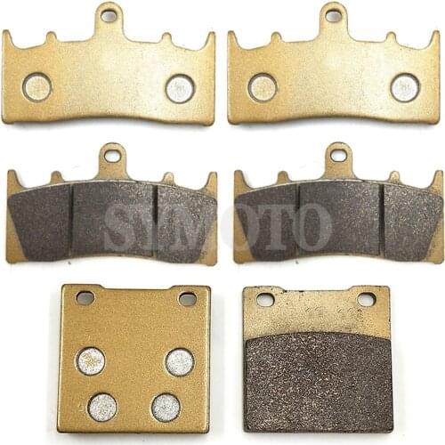 Motorcycle Front Rear Brake Pads For SUZUKI GSX 1300 R GSX1300R Hayabusa GSXR1300 1999-2007 TL 1000 RW/RX/RY/RK1 1998-03 TL1000