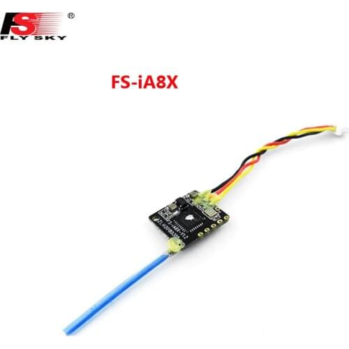 Flysky FS-iA8X Receiver 8CH 2.4G i-Bus/PPM Receiver for FS-Nirvana FS-i6 FS-i6s FS-i6x FS-i8 FS-i10 Transmitter RC Quadcopter