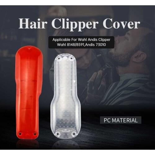 Professional Hair Clipper Accessories Modified Shell Transparent Front Cover Electric Hair Clipper Cover For N-71847 / 71845-1