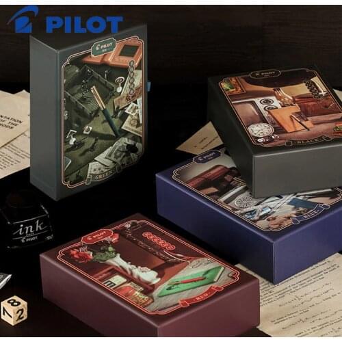 PILOT Pen-filled Large-capacity 17G Fountain Pen 22k Gold Pen Tip 78G Upgrade Retro Gift Box for Office Students