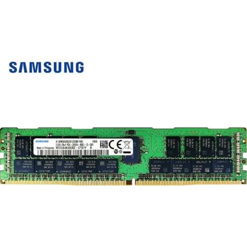 Samsung New Server Memory ECC DDR4/DDR3 1600 2133/2400/2666MHz 8GB 16GB 32GB for Server or Workstation