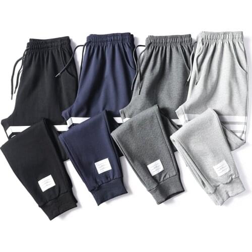 2021 Trendy Sweatpants Men Loose Trousers Autumn Sport Comfortable Fashion Jogging Pants 's Pants Brand High Quality Men Length