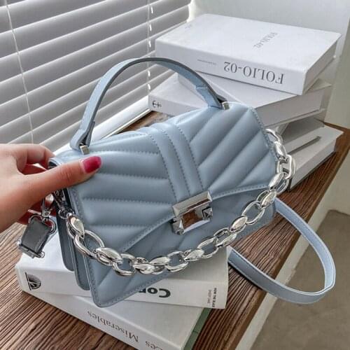 SWDF 2021 Candy Color Crossbody Bag for Women Fashion Sac A Main Female Shoulder Bag Female Handbags and Purses with Handle Sac