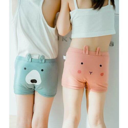 Kids Underwear Cotton Panties Shorts toddler Girls thong Boys Boxers Baby Short Briefs Children new cute Animal print Underpants