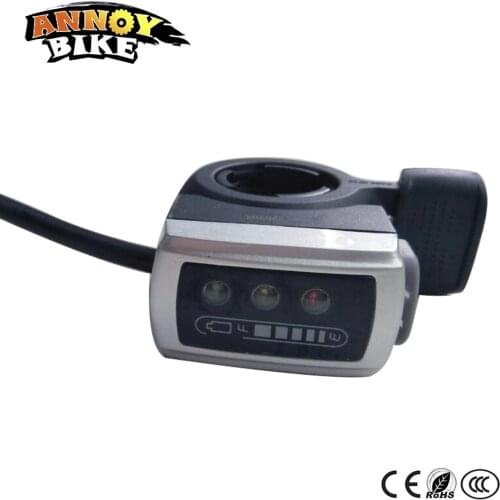 Ebike Thumb Throttle With Reversing Function LCD display 106DX Throttle For Electric Bikes Mountain Bicycle Part & Accessories