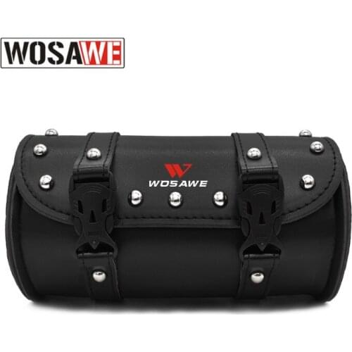 WOSAWE New Motorbike Saddle Bag Tool Storage Tail Resistant Large Capacity Tool Bag Universal Hanging Lightweight Motorcycle Bag