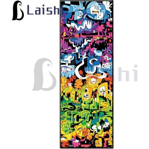 3D picture of rhinestones mosaic Abstract graffiti art full embroidery diamonds painting sale crystal beads home decoration