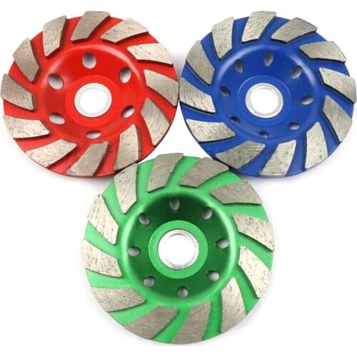 4in Diamond Segment Grinding Wheel Angle Grinder Disc for Granite Stone Marble Masonry Concrete Cut
