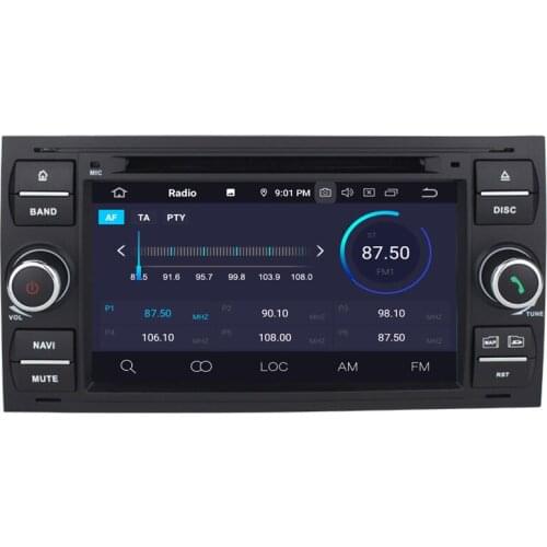 7" Android 10.0 OS Car DVD Multimedia GPS Radio System Player for Ford Focus 2005-2007 & C-Max 2007-2009 & Fiesta 2005-2008