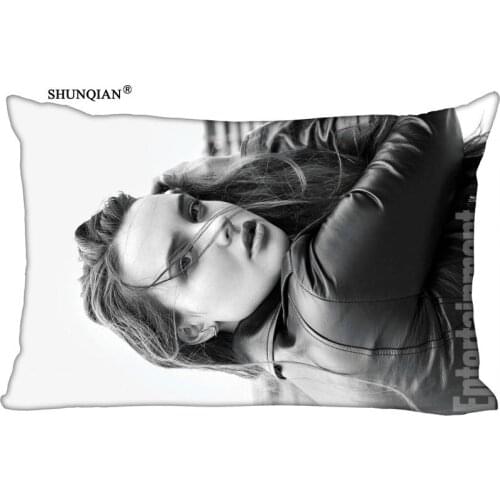 Custom Katherine Langford Rectangle Pillowcase zipper Classic Pillow Case DIY Pillow Case With Your Picture 20x30inch