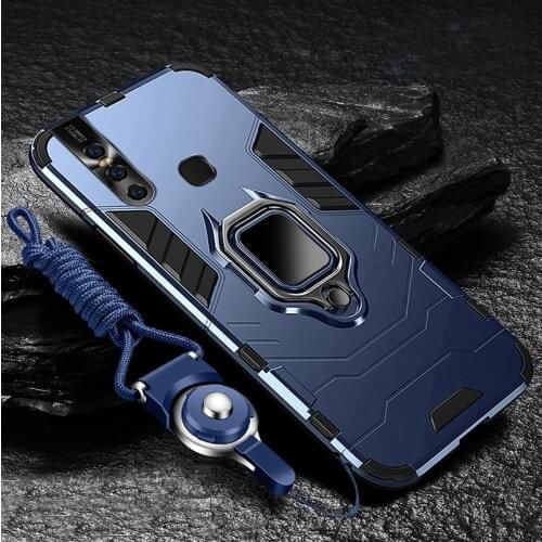 For VIVO V15 V17 Pro Case Hard PC With Stand Ring Armor shockproof protective Back Cover Case for VIVO V9 V11 Pro V11i V17 Neo