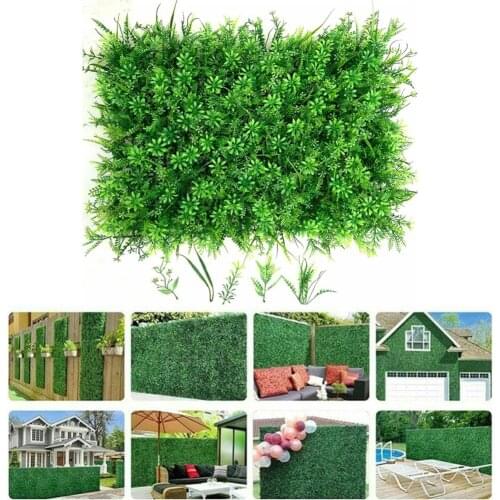 Artificial Plant Plastic Lawn Greening Plant Wall Plant Artificial Turf Home Garden Shopping Center Decor Green Carpet Grass