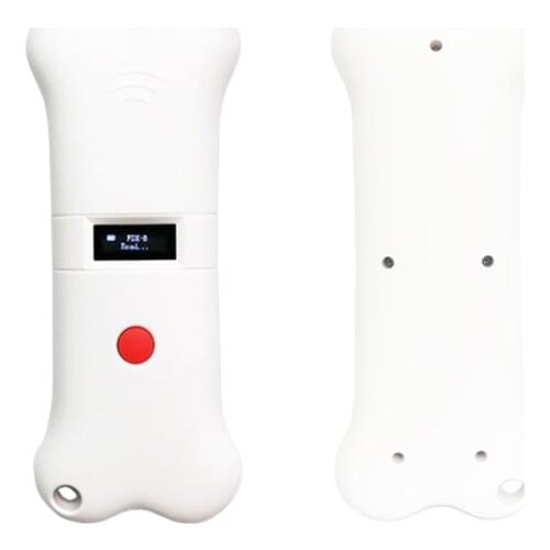 Bone shaped ISO11784/785 pet chip scanner implanted microchip reader animal identification