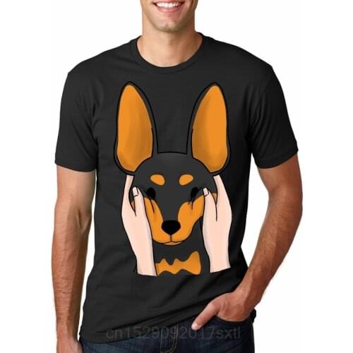 Miniature Pinscher Unisex T-Shirt - Mini Pinscher Dog Love Miniature (07774HD4)