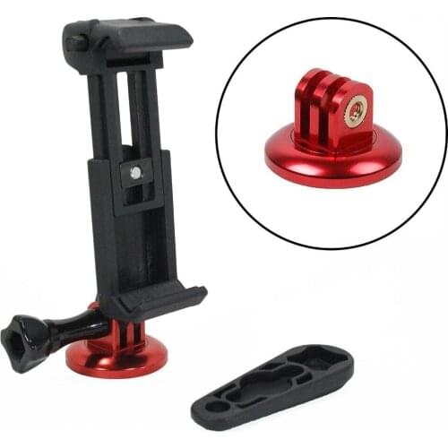 CNC Tripod adapter Setup with Locking Smartphone Mount + Wrench. High Quality