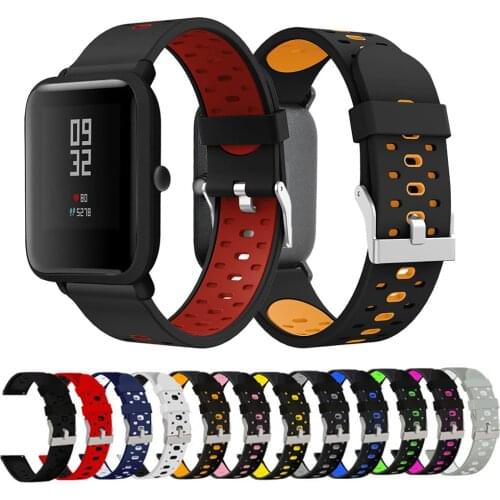 Smartwatch Bracelet Watch Strap For Huami Amazfit Bip youth / BIP lite /Bip U/ GTS 20MM Replacement Silicone Watchband Bracelet