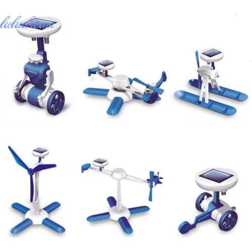 Solar Power Transformation Robot Kits DIY Toy Solar Battery Powered Kits Novelty Educational Learning Gift Kids solar Toy