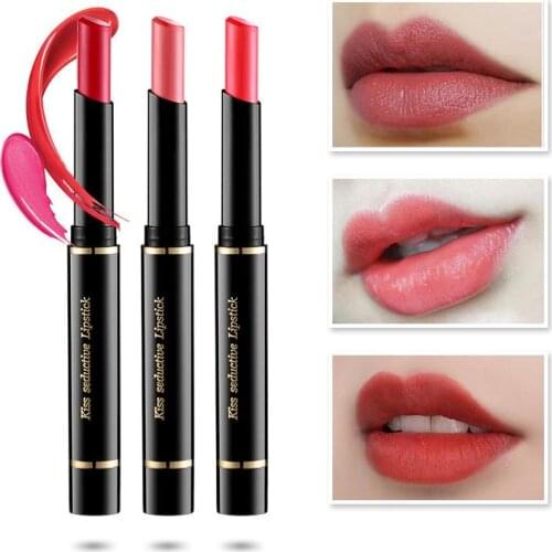 6 Colors Tubule lipstick Lips Makeup Lipstick Lip Gloss Long Lasting Moisture Cosmetic Lipstick Matte Lipstick Waterproof KH22