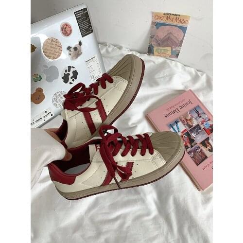 2021 spring and autumn new ladies Korean style wild shell-toe small white shoes fashion sneakers