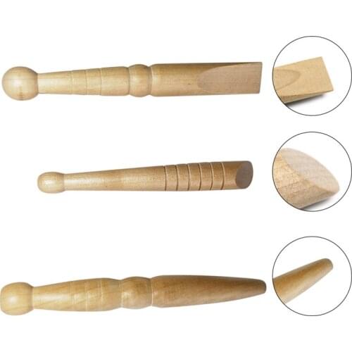 1/3Pcs Wooden Foot Body Massage Stick Relieve Muscle Soreness Relaxing Tool Foot Reflexology Massager