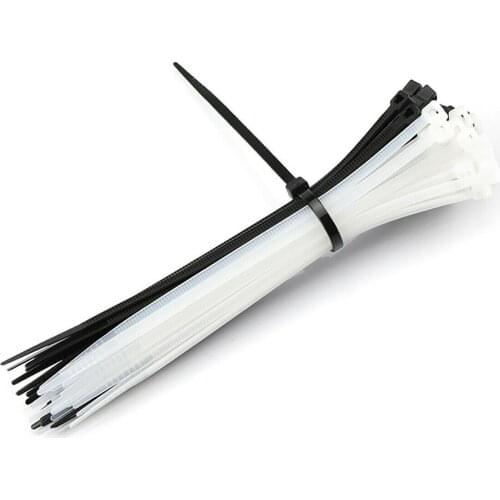 3 * 60mm / 3 * 80mm nylon cable tie white black 2.5mm wide self-locking cable tie cable tie cable various specifications