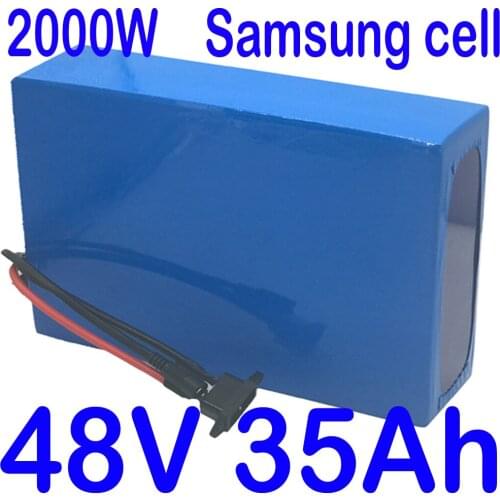 48V battery 48V 1000W 2000W E-Bike Battery 48V 35AH Lithium Scooter battery 48V 30AH 35AH Electric Bike Battery use Samsung cell