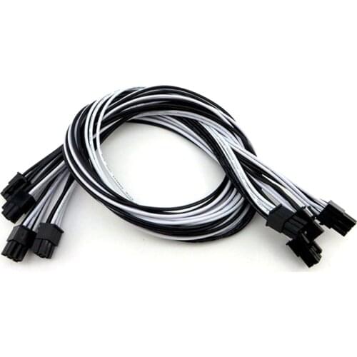 Angitu 16AWG 6Pin PCIe Power Supply Cable for GPU Video Card ETH Ethereum Mining