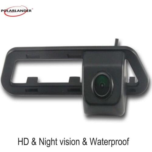 CCD HD wired car parking backup camera car reverse rear view camera car security camera for N/issan T/iida 2011 -2014