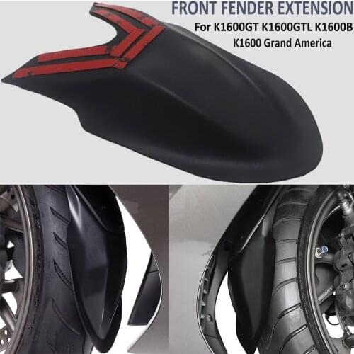 FOR BMW K1600GT K1600GTL K1600B K1600 Grand America Motorcycle Accessories ABS Front Fender Guard Extension