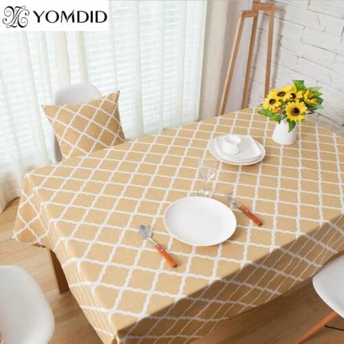 Classic geometric tablecloth fashion simple style home decor living room coffee table restaurant cover towel cloth