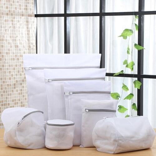 Washing Laundry Bag Clothing Care Protection Net, Fine Mesh Bra Bag Lingerie Net Bag Washing Machine Polyester Laundry Wash Bags