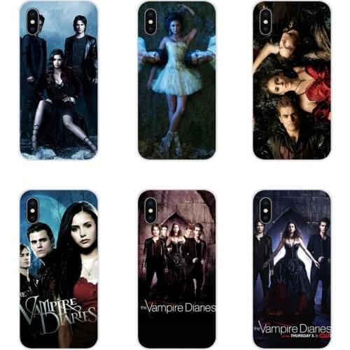 For Oneplus 3T 5T 6T Nokia 2 3 5 6 8 9 230 3310 2.1 3.1 5.1 7 Plus 2017 2018 the Vampire Diaries poster Silicone Phone Cover Bag